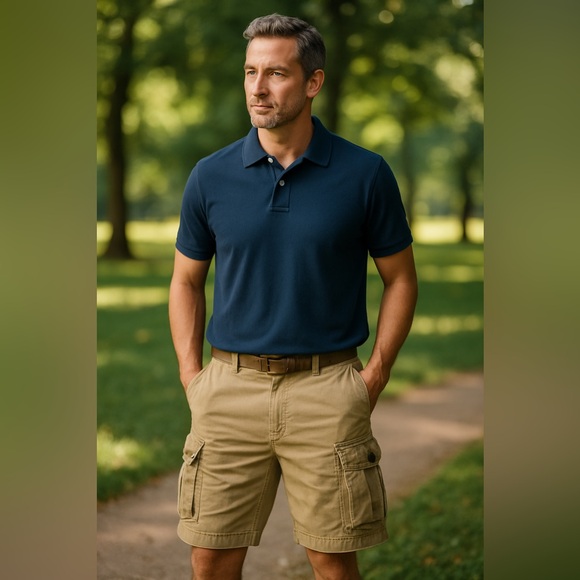 Polo Ralph Lauren Other - Polo by Ralph Lauren Classic Khaki Cargo Shorts - Size 34